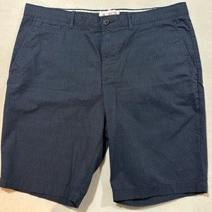 Penguin Flat Front Shorts, 36W,  Navy
